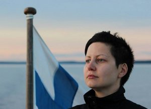Minna Minkkinen astuu Pirkanmaan vasemmiston vaalityön ruoriin maaliskuun alussa. Kuva on otettu Keski-Tamperereen Näsijärven risteilyllä viime elokuussa.