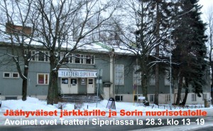 Sorin viimeinen valssi 28.3.2015, Teatteri Siperian avoimet ovet