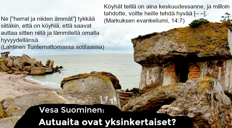 Vasen Kaista julkaisee Vesa Suomisen luokkasuhteiden muutoksia kapitalismin viimeisellä rannalla käsittelevän artikkelin kuudessa osassa. Tämä on kolmas osa. (Kuva: Cai Melakoski)